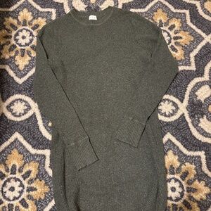 Olive sweater dress size small